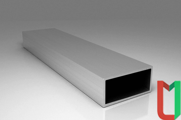 Алюминиевая профильная труба прямоугольная АД0 100х8х1,5 мм